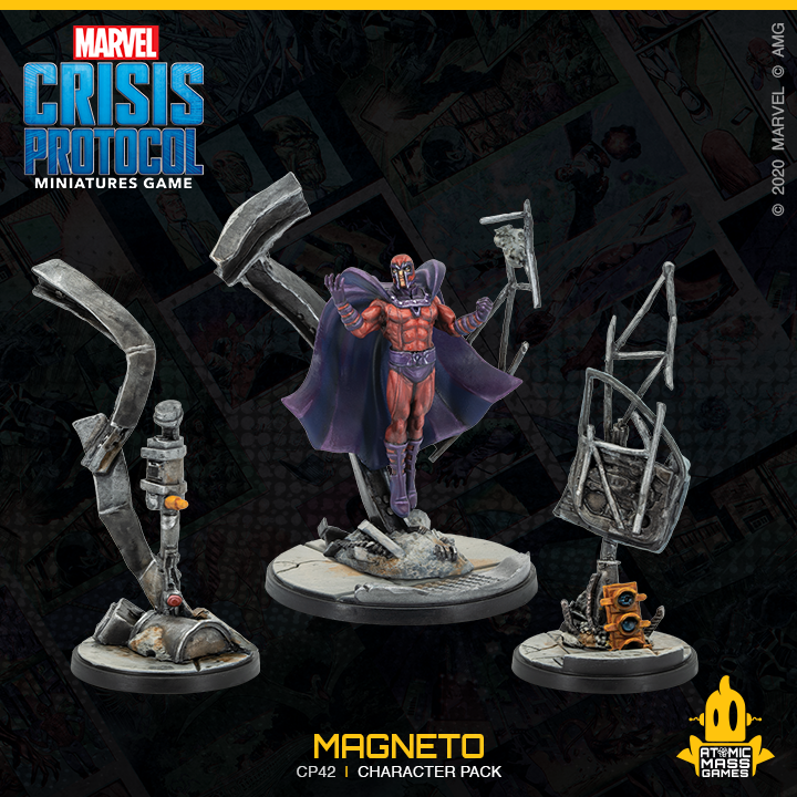 Marvel Crisis Protocol : Magneto and Toad Character Pack